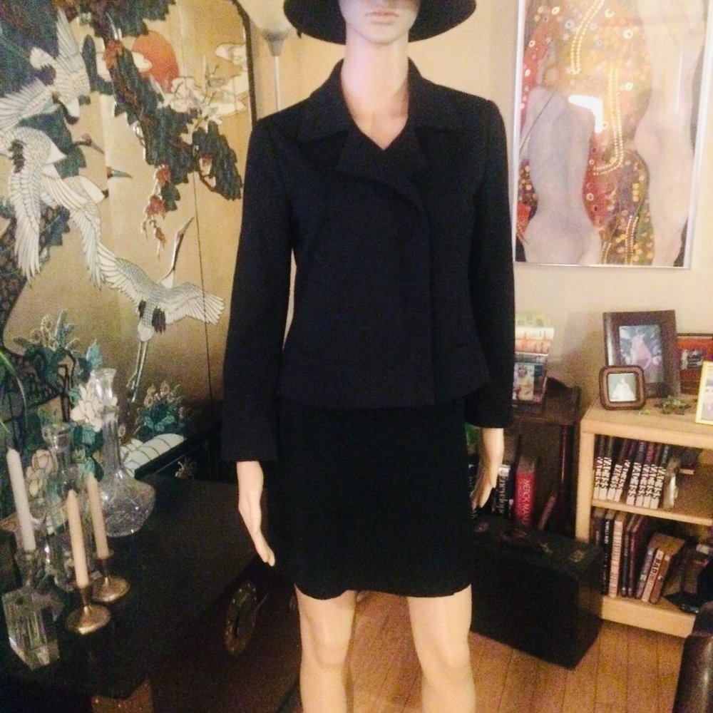 Sandro Black Jacket, Size PS